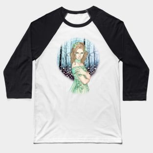 Winter Fairy Baseball T-Shirt